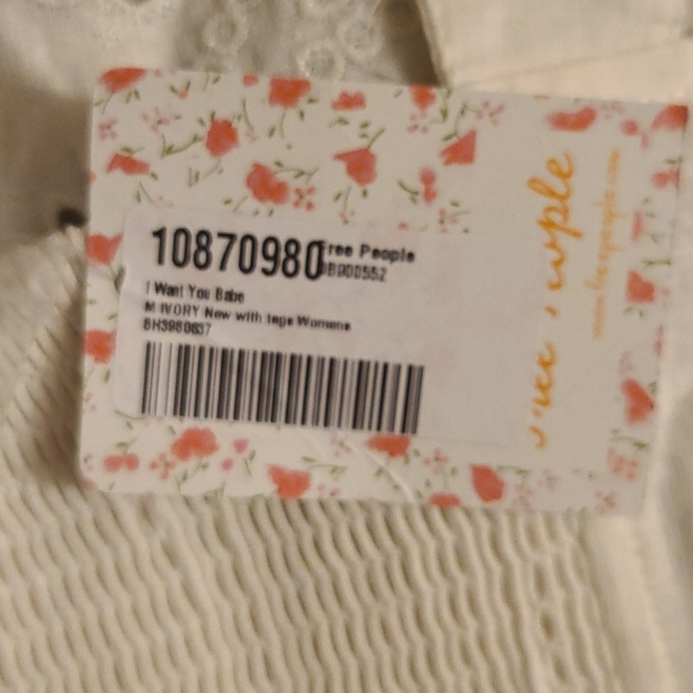 Free People Eyelet tank top - Picture 7 of 8